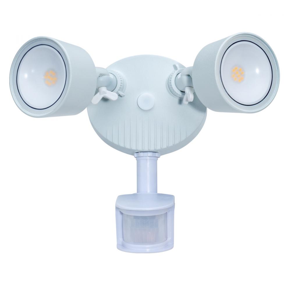 Southwire - Dual Head LED Security Light with Motion Sensor