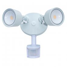 SHE Lighting Items SL/24W/40K/WH/MS - Southwire - Dual Head LED Security Light with Motion Sensor