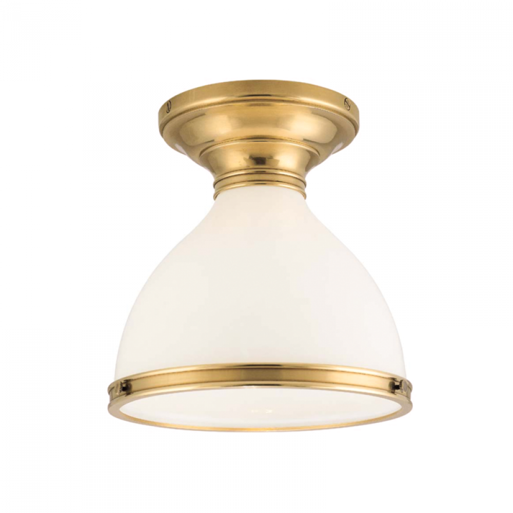 1 LIGHT SEMI FLUSH