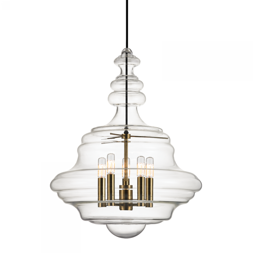 5 LIGHT LARGE PENDANT