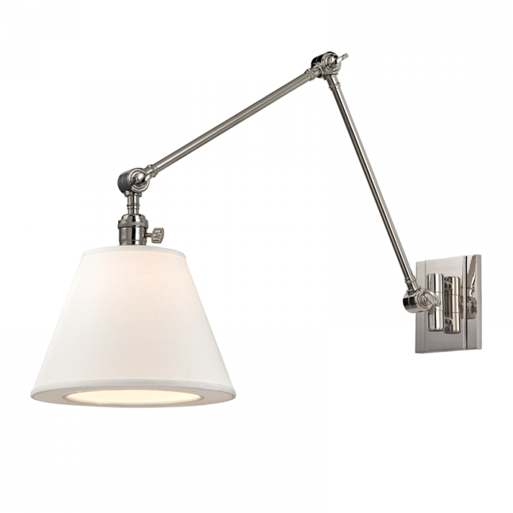 1 LIGHT SWING ARM WALL SCONCE