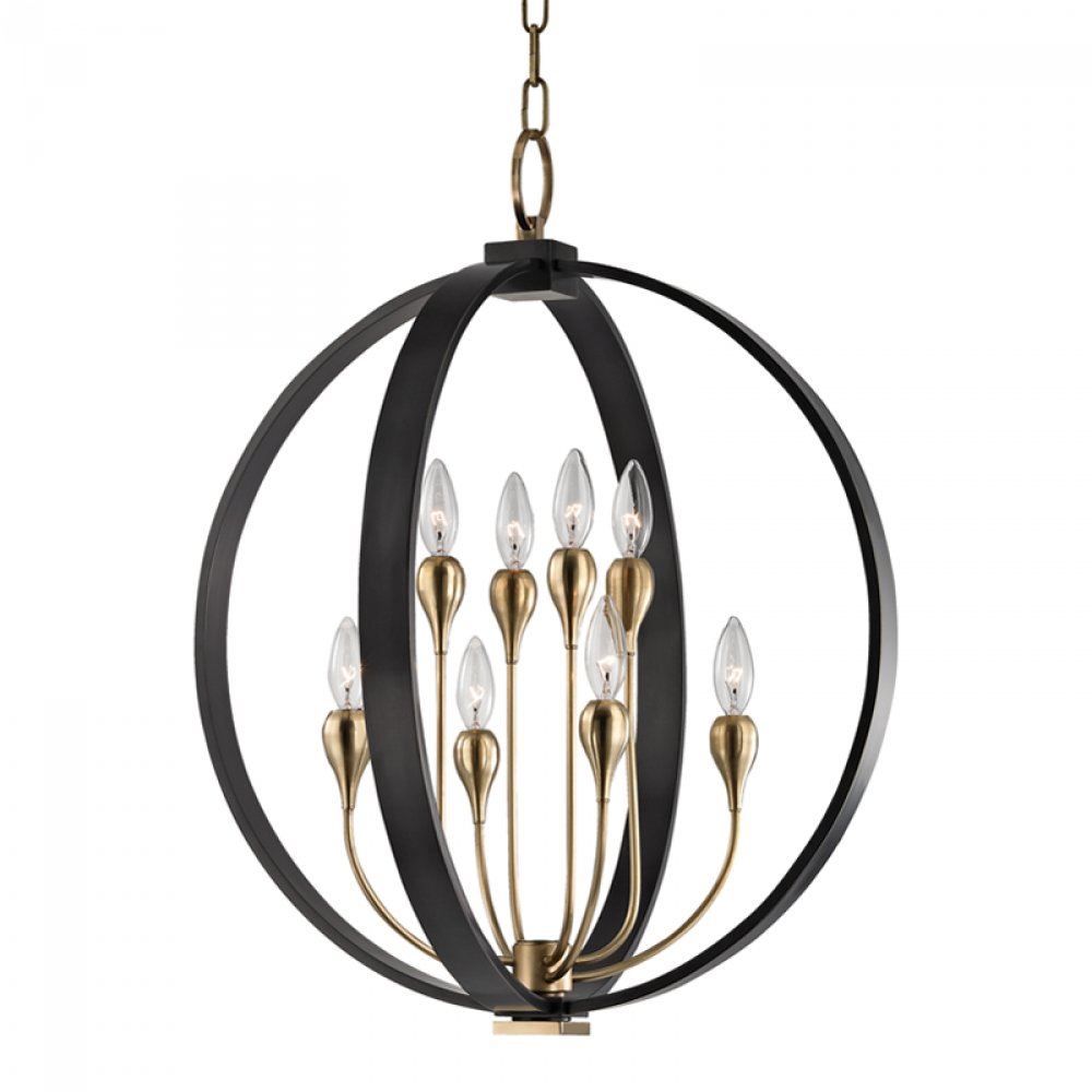 8 LIGHT CHANDELIER