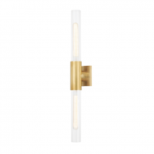 Hudson Valley Orange 1202-AGB - 2 LIGHT WALL SCONCE