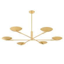 Hudson Valley Orange 1506-AGB - JOHNSON Chandelier