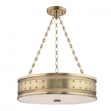 Hudson Valley Orange 2222-AGB - 4 LIGHT PENDANT