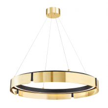 Hudson Valley Orange 2933-AGB/BK - MEDIUM LED CHANDELIER