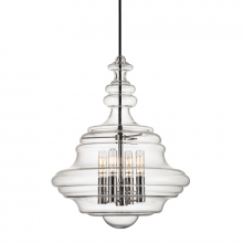 Hudson Valley Orange 4016-PN - 4 LIGHT SMALL PENDANT