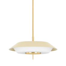 Hudson Valley Orange 4304-AGB/SSD - Westport Pendant