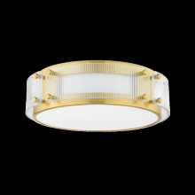 Hudson Valley Orange 4714-AGB - 1 LIGHT FLUSH MOUNT