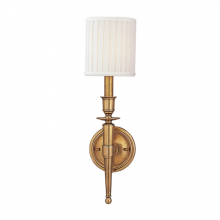 Hudson Valley Orange 4901-AGB - 1 LIGHT WALL SCONCE