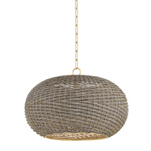 Hudson Valley Orange 5525-AGB - PENARTH Pendant