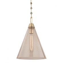 Hudson Valley Orange 6011-AGB - 1 LIGHT PENDANT