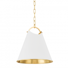 Hudson Valley Orange 6214-AGB/SWH - 1 LIGHT PENDANT