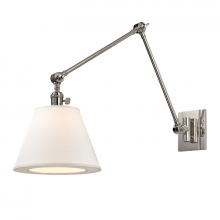Hudson Valley Orange 6234-PN - 1 LIGHT SWING ARM WALL SCONCE