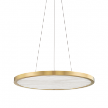 Hudson Valley Orange 6324-AGB - 24" LED CHANDELIER