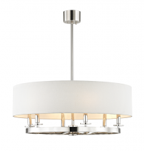 Hudson Valley Orange 6530-PN - 6 LIGHT PENDANT