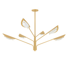 Hudson Valley Orange 7506-AGB - LEVIN Chandelier
