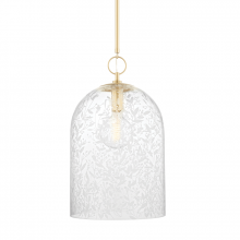 Hudson Valley Orange 7514-AGB - 1 LIGHT PENDANT