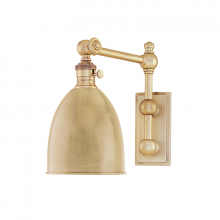 Hudson Valley Orange 761-AGB - 1 LIGHT WALL SCONCE