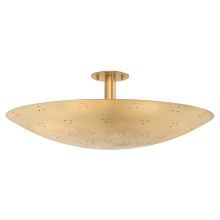 Hudson Valley Orange 8728-VB - BERN Flush Mount