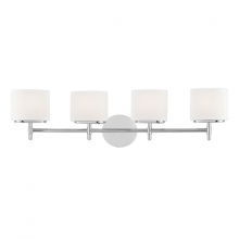 Hudson Valley Orange 8904-PC - 4 LIGHT BATH BRACKET