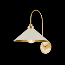 Hudson Valley Orange MDS1400-AGB/OW - 1 LIGHT SCONCE