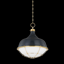 Hudson Valley Orange MDS1502-AGB/DBL - 1 LIGHT PENDANT