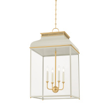 Hudson Valley Orange MDS2401-AGB/OW - Houghton Lantern