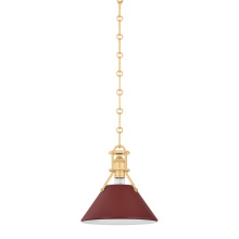 Hudson Valley Orange MDS351-AGB/CRN - Painted No.2 Pendant
