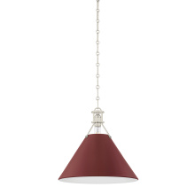 Hudson Valley Orange MDS352-PN/CRN - Painted No. 2 Pendant