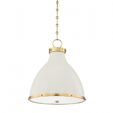Hudson Valley Orange MDS361-AGB/OW - 2 LIGHT SMALL PENDANT
