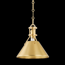 Hudson Valley Orange MDS951-AGB - 1 LIGHT PENDANT