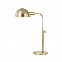 Hudson Valley Orange MDSL520-AGB - 1 LIGHT TABLE LAMP