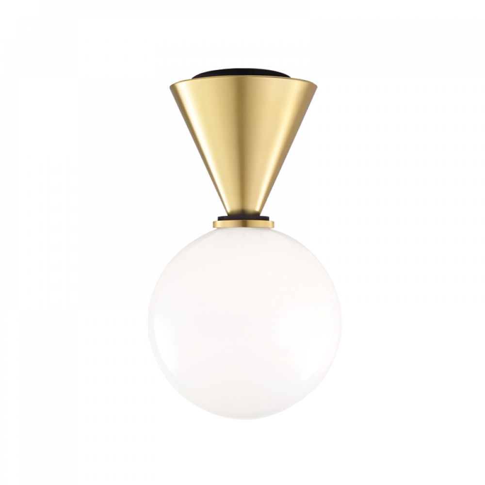 1 LIGHT SMALL FLUSH MOUNT