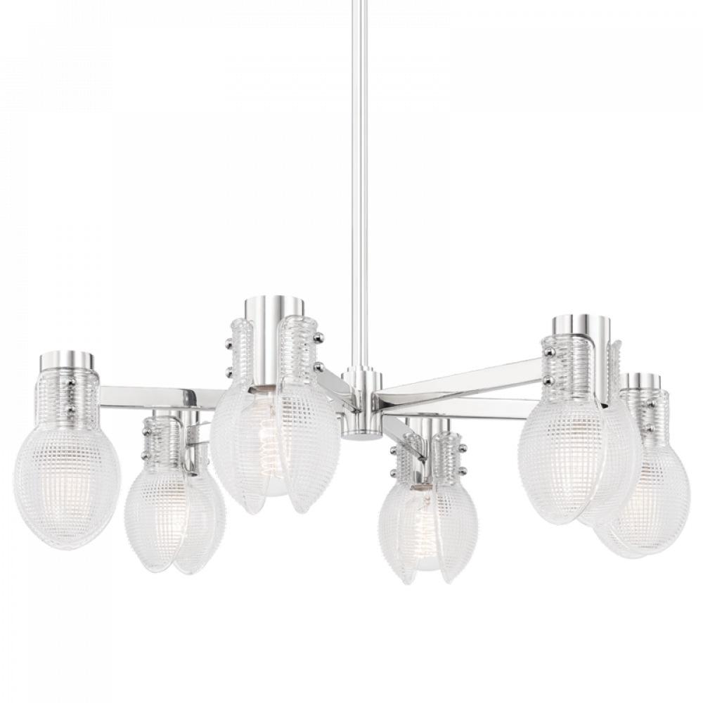6 LIGHT CHANDELIER