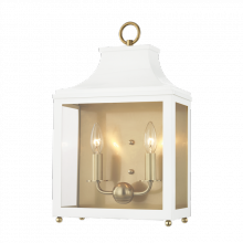 Mitzi Orange H259102-AGB/WH - Leigh Wall Sconce