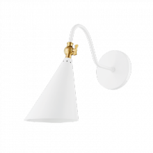Mitzi Orange H285101-AGB/SWH - Lupe Wall Sconce