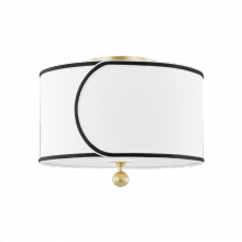 Mitzi Orange H381602-AGB - Zara Semi Flush