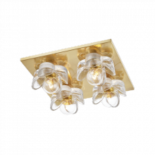 Mitzi Orange H410504-AGB - Shea Flush Mount