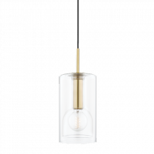 Mitzi Orange H415701A-AGB - Belinda Pendant