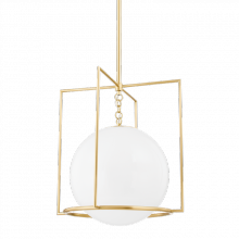 Mitzi Orange H648701L-AGB - Frankie Pendant