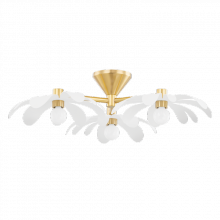 Mitzi Orange H698603-AGB/TWH - Twiggy Semi Flush