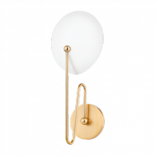 Mitzi Orange H743101-AGB/TWH - Hattie Wall Sconce