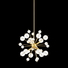 Mitzi Orange H794806-AGB - LINNEA Chandelier