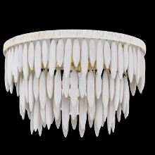 Mitzi Orange H805501-AGB/TCR - TIFFANY Semi Flush