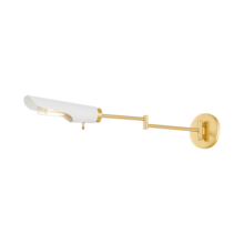 Mitzi Orange H828101-AGB/SWH - HARPERROSE Wall Sconce