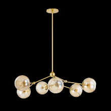 Mitzi Orange H861806-AGB - TRIXIE Chandelier