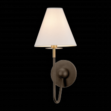 Mitzi Orange H984101-AGB/BRZ - POLLY Wall Sconce