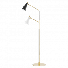 Mitzi Orange HL441402-AGB/BKWH - 2 LIGHT FLOOR LAMP