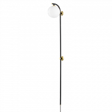Mitzi Orange HL589201-AGB/SBK - Faye Plug-in Sconce